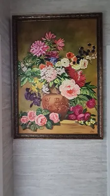 Картина большая написана под заказ