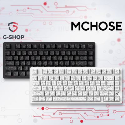 Игровая механическая беспроводная клавиатура подсветкой MCHOSE Jet 75