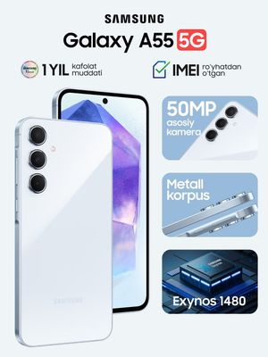 A55 samsung 2024 yil eng oxirgi model