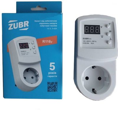 реле напряжения zubr r116y