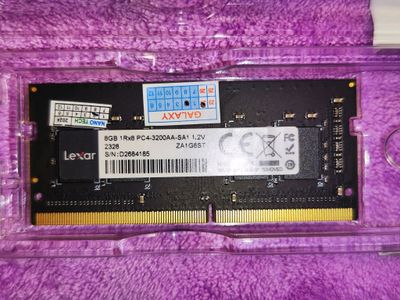 3 та DDR4 ноутбук RAM — янги, ишлатилмаган