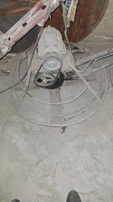 Бетон шлифовка вертолёт 300