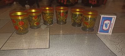 Продаю стопки Хохлома