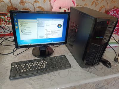 Компьютер кейс монитор коплект