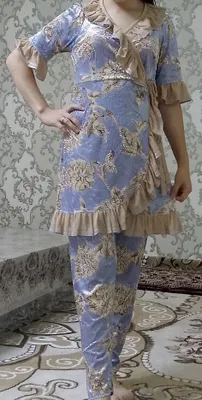 Yangi kelinlar uchun zamonaviy dizayndagi libos