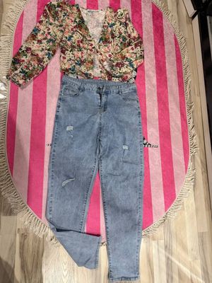 Zara,mango,джинсы,блузки