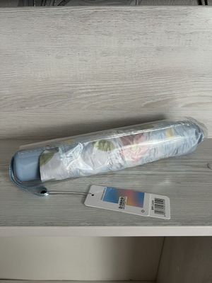 Зонт НОВЫЙ удобный красивый голубого цвета