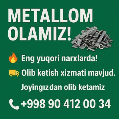 Metallom olamiz!