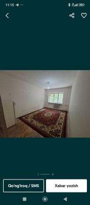 Kvartira Yashnobod tumani Tuzel metro yonida 1 honali sheriklikka