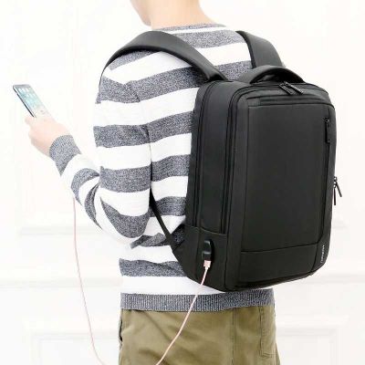 Водонепрницаемый Бизнес рюкзак для ноутбука meinaili 1805 с USB-портом