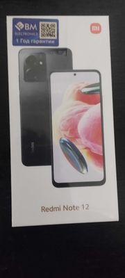 Смартфон Xiaomi Redmi Note 12 8+256GB Onyx Gray Глобалка