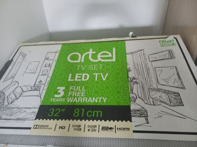 Телевизор Artel 32 Led tv Яп-янги! Пачка!