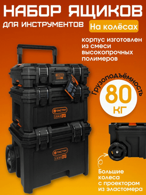 Модульные кейсы, предназначенные для трехслойных