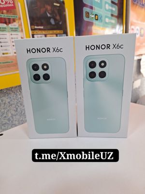Honor X6C 6+6/128GB yangi karobka