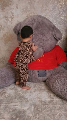 yumshoq ayiqcha kattagina yangi