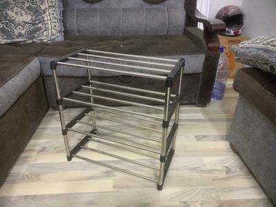 Обувная полка из нержавейки ISTOK