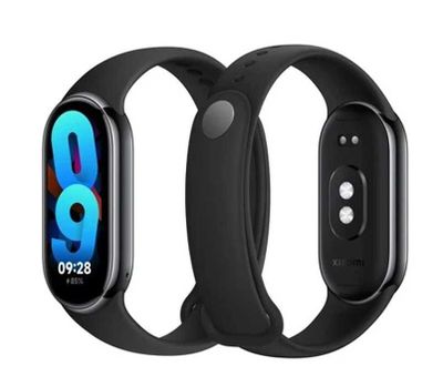 Xiaomi Smart Band 8 (Black, Gold)