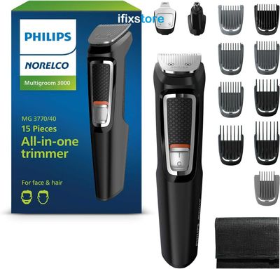 Универсальный триммер Philips Norelco Multigroom 3000 всё в одном!