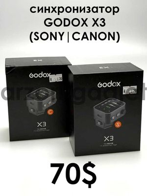 Синхронизатор Godox X2T|X3|Xpro для (Sony|Canon) Гарантия низких цен!