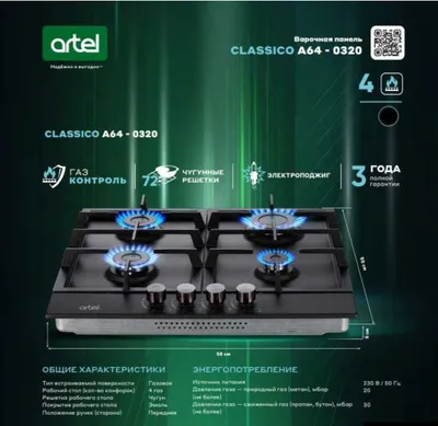 Варочная панель Artel скидка со склада доставка бесплатно