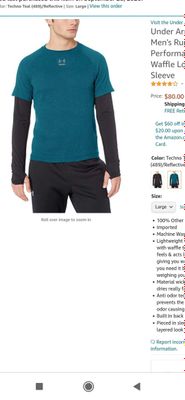 Under armour dlinniy rukava