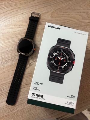 Smart watch green lion