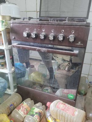 Газовая плита Loretto полуэлектрическая