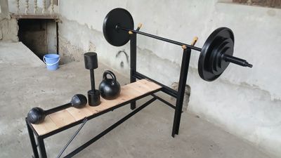 Shtanga sotiladi. Jami og'irligi 120 kg
