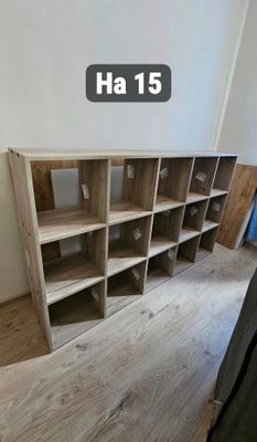 Продаётся стеллаж WoodMood из 15ячеек с 8корзинами