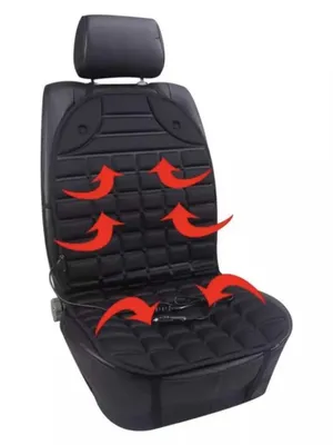 Avtomobil o'rindig'i uchun termostatli isitiladigan qopqoq