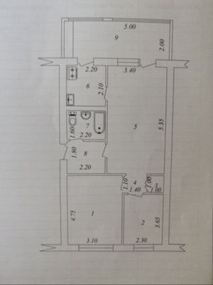 I54 Продаётся квартира район Мирзо Улугбек академ городок 3/4/5