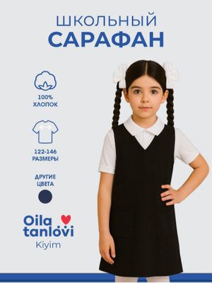 qizlar uchunmaktab sarafani oila tanlovi kiymi