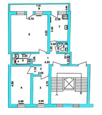 СРОЧНО 3/8/9 ТТЗ 72 м²