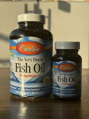 Carlson fish oil 700mg 120 softgel