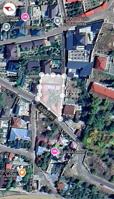 Продаётся Дача в Чимгане 14 соток в Предгорье вдоль Трассы. Амирсой