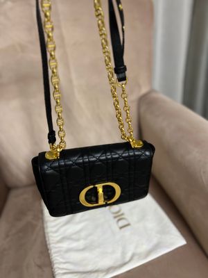 кожаная сумка Dior черная