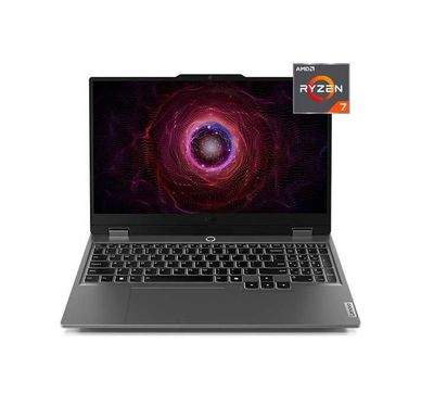 &Ноутбук LENOVO LOQ 83JC00KY 15.6 FHD/R7 7435HS/12GB/512GB/RTX4050 6GB