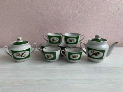 чайный сервиз 6 чашек. Не использованный