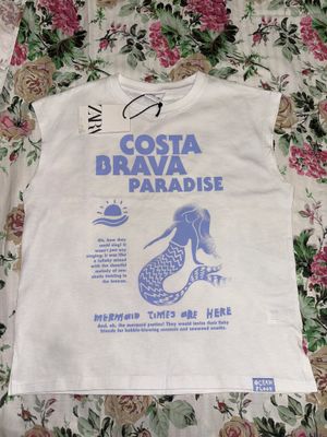 майка ZARA оригинал,на 11-12 лет,рост-152,новая