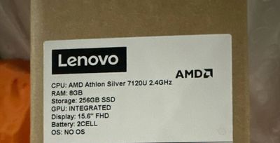 Noutbuk LENOVO amd athlon Silver 712U