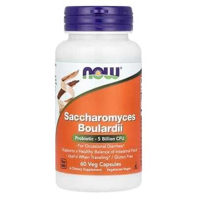 Saccharomyces Boulardii Now 5million N60