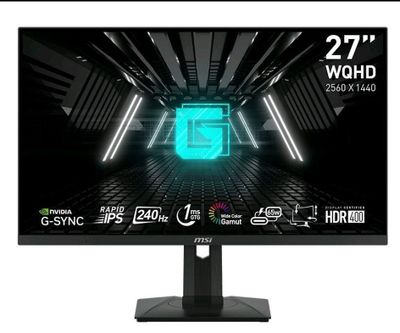 MSI — G274QPX Gaming Monitor, IPS, 1mc, 240hz, WQHD (2560×1440