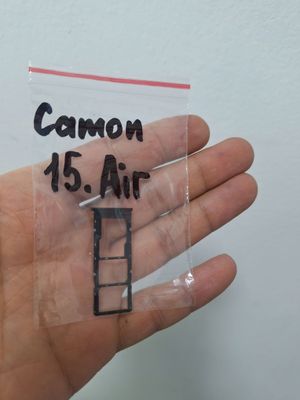 Tecno Camon 15 Air sim slot