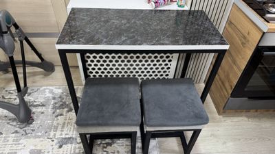 Стол с табуретками лофт