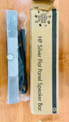 HP Silver Flat Panel SpeakerBar