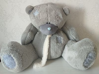 Болалар учун катта ва юмшоқ айиқча Teddy