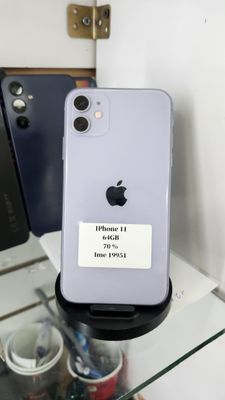 iphone 11 64gb  70% violet