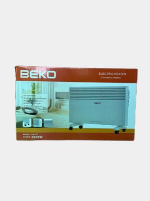 Электрический конвекционный бытовой обогреватель 2000W, печка, Beko