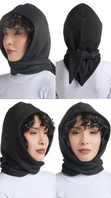 Шьем капор, капюшон букле