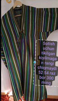 Boʻyashmaydi suvda chiqmaydi sifatli tikilgan